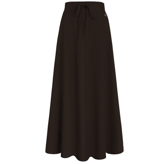 Triple Nine - Travel Rok Maxi Donkerbruin - 7101 - Peet kleding