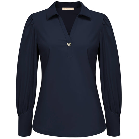 Triple Nine - Travel Top Lise Navy - 6930 - Peet kleding