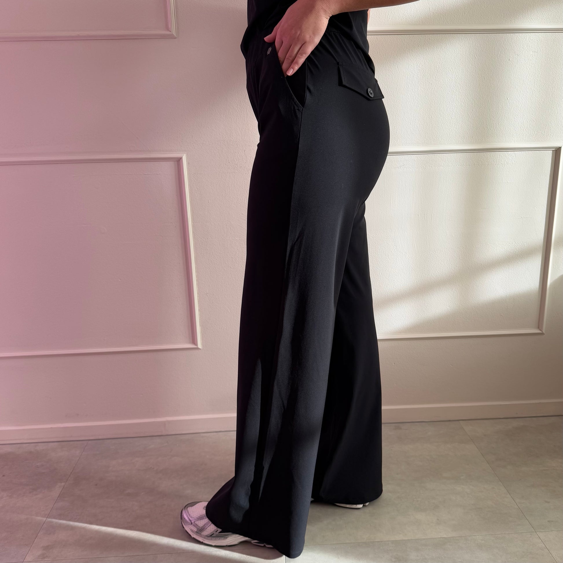 Triple Nine - Travel Broek Petra Zwart - 2703 - Peet kleding