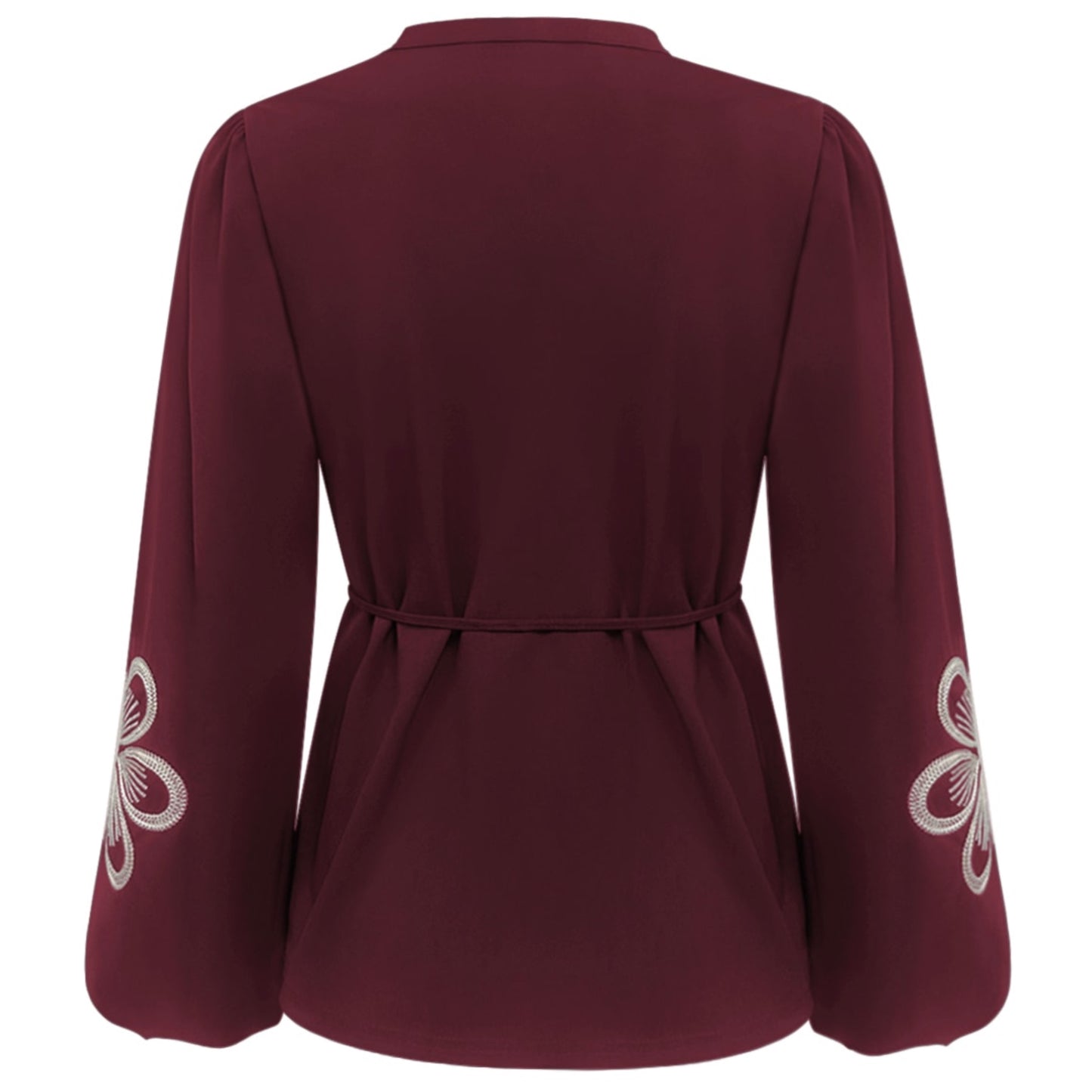 Triple Nine - Travel Blouse Simone Bordeaux - 5923 - Peet kleding