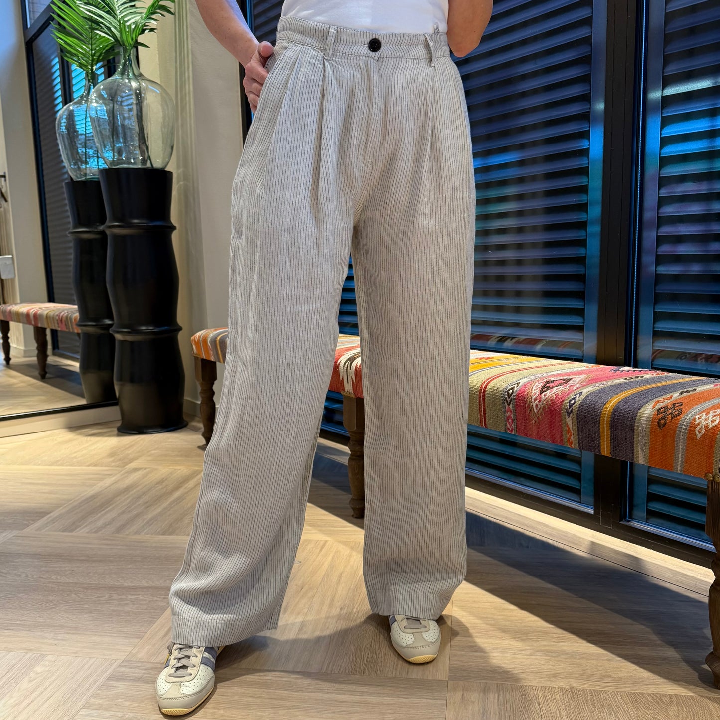 With Black Pantalon Willow Streep - Peet kleding