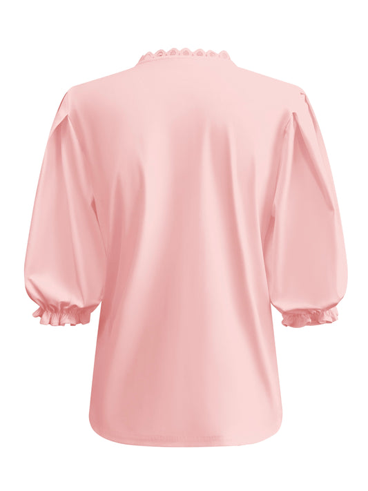 Triple Nine - Travel Blouse Juliette Poederroze - 5935 - Peet kleding