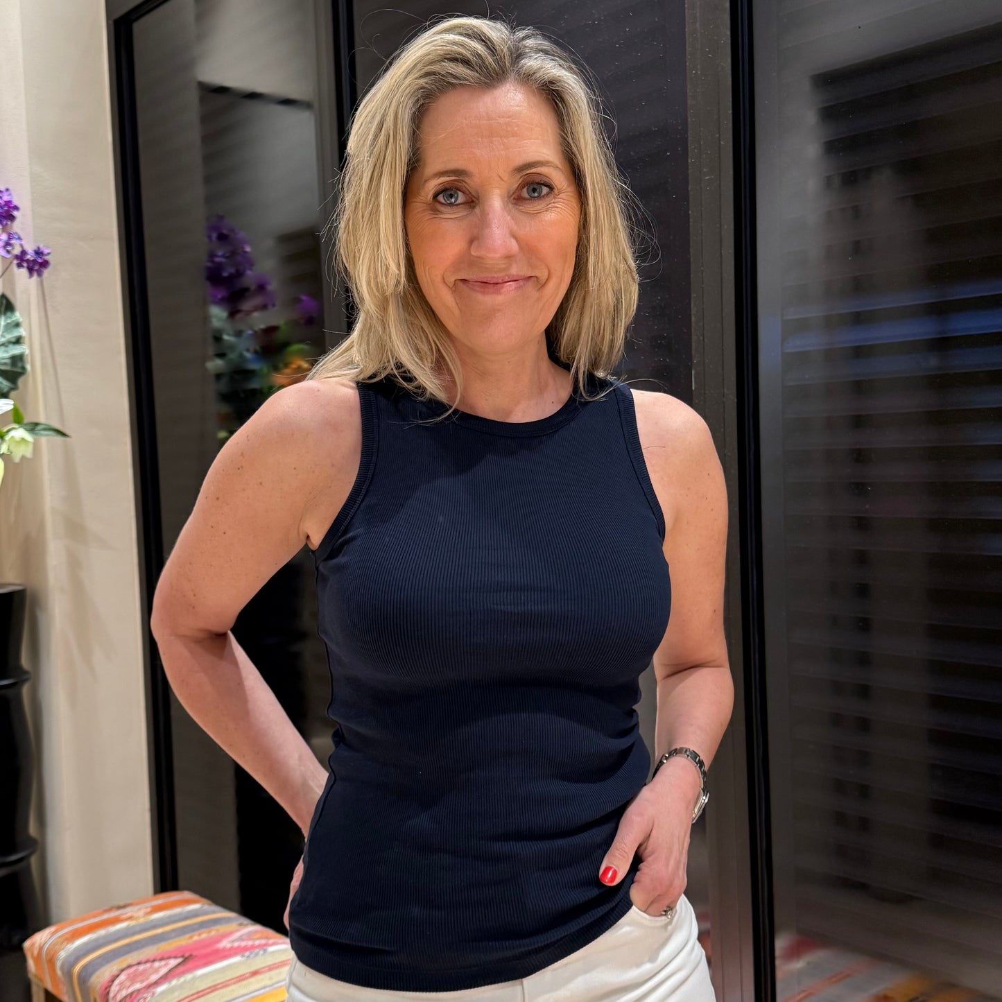 COJ Singlet Liv Navy - Peet kleding