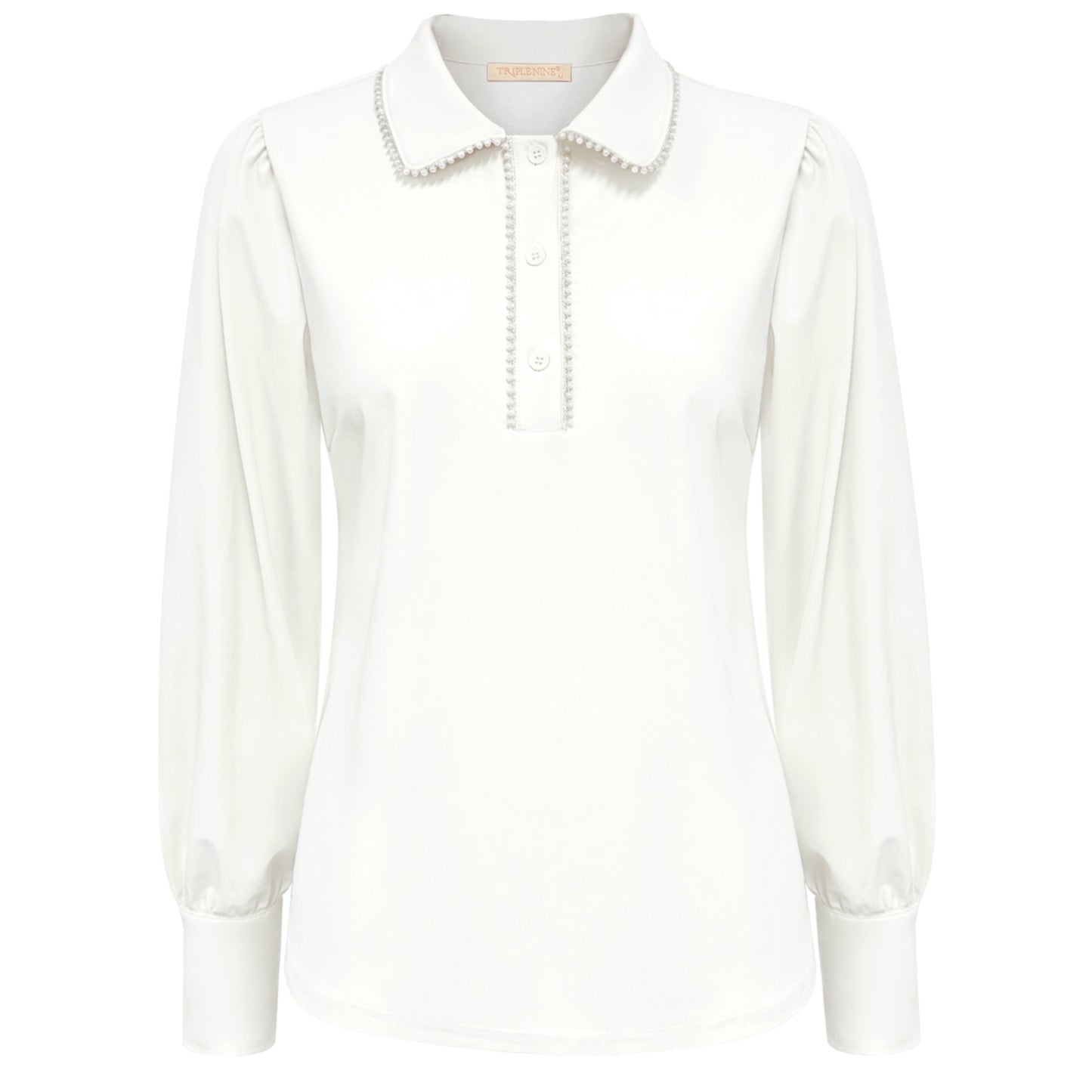 Triple Nine - Travel Top Charme Wit - 6926 - Peet kleding