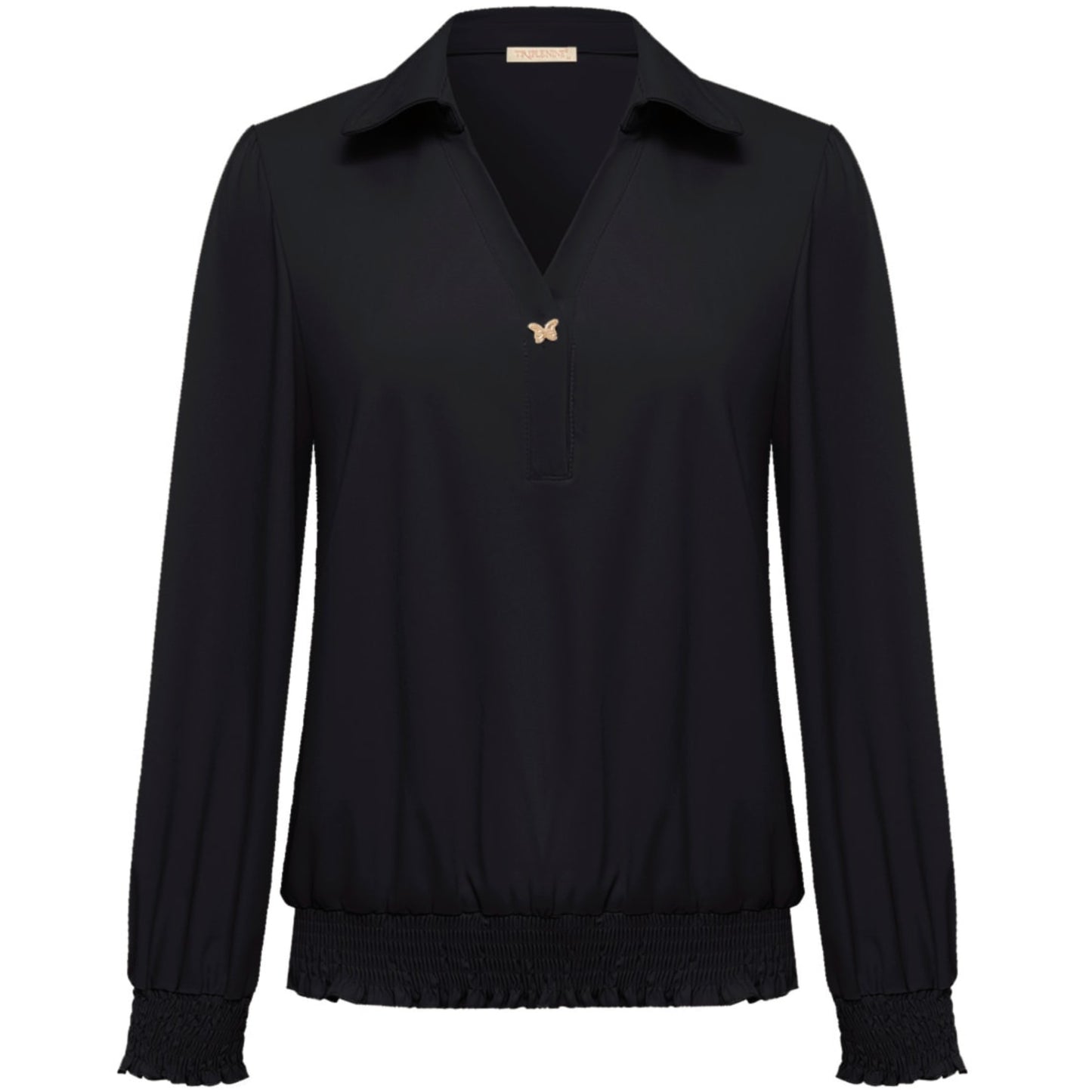 Triple Nine - Travel Top Bobby Zwart - 6936 - Peet kleding
