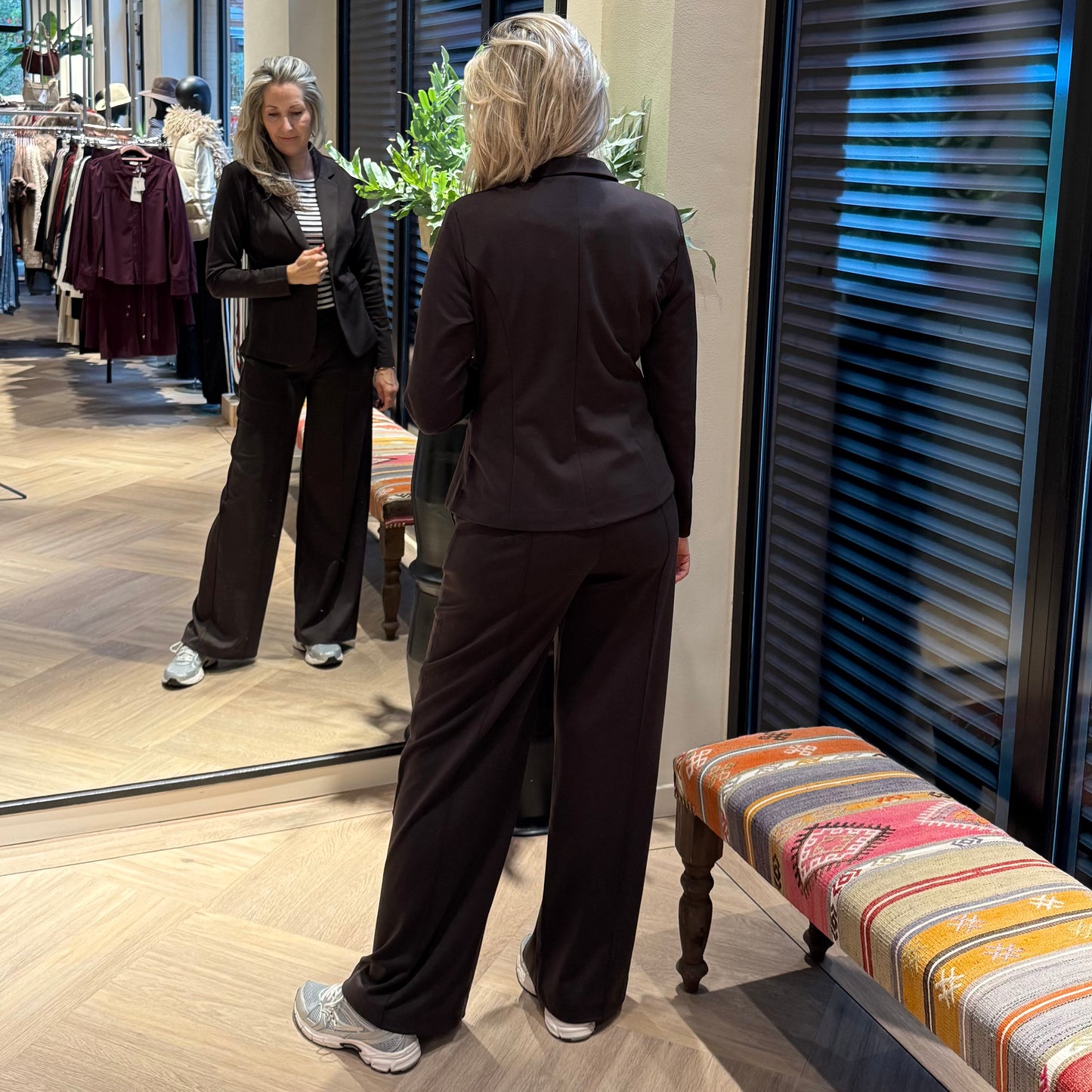 Ichi Blazer Kate Bruin - Peet kleding