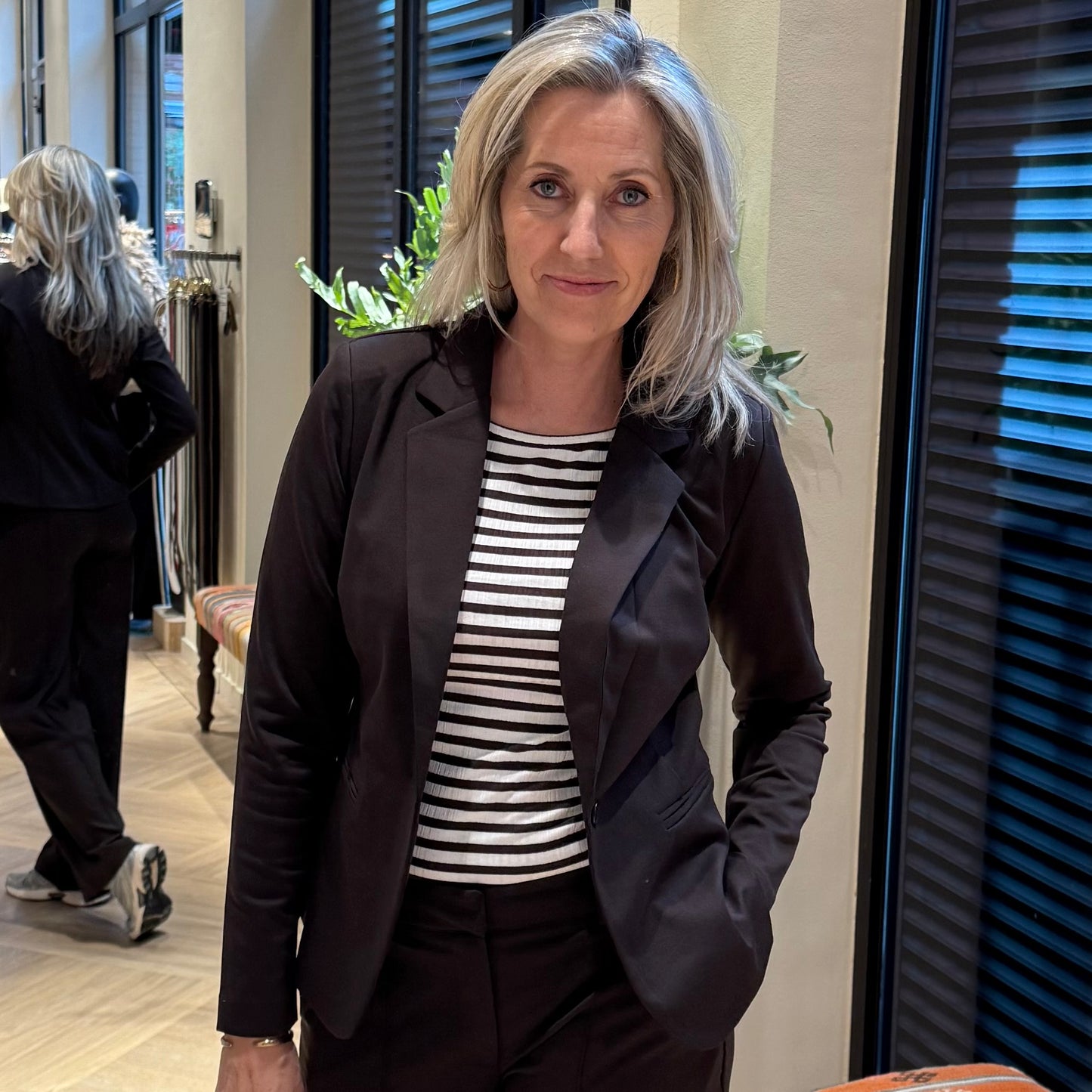 Ichi Shirt Cella Streep Bruin