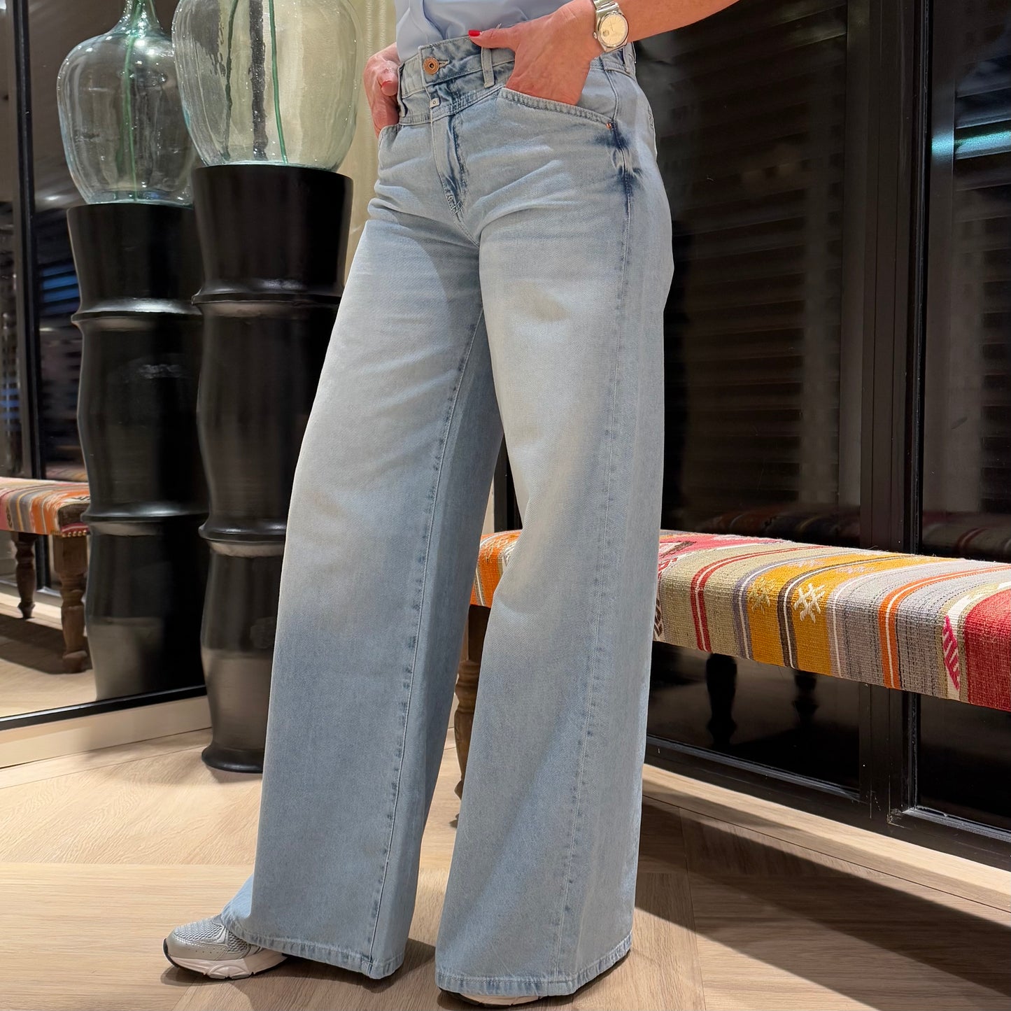 COJ Jeans Hazel Light Blue - Peet kleding