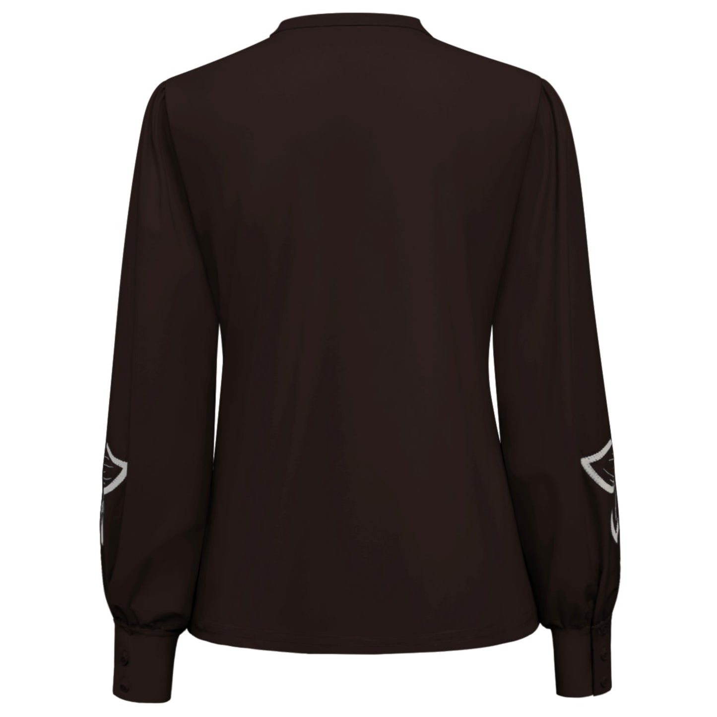 Triple Nine - Travel Blouse Simone Donkerbruin - 5923 - Peet kleding