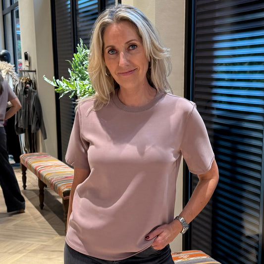 Yaya T-Shirt Blush Pink - Peet kleding