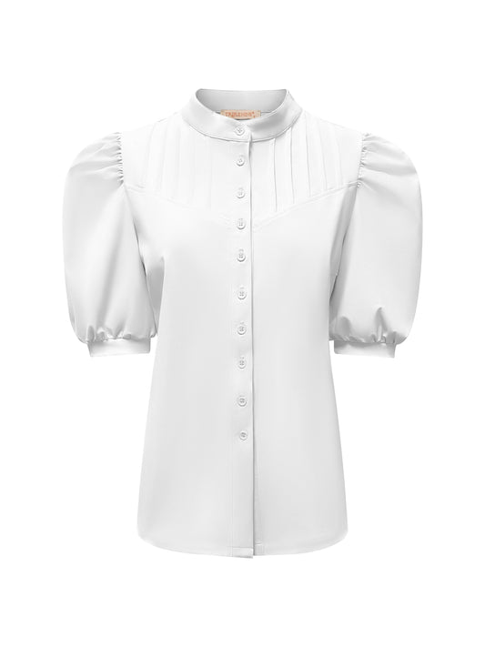 Triple Nine - Travel Blouse Emilie Wit - 5934 - Peet kleding