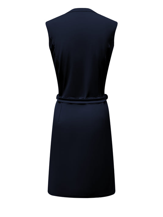 Triple Nine Travel Jurk Florence Navy - 51819 - Peet kleding