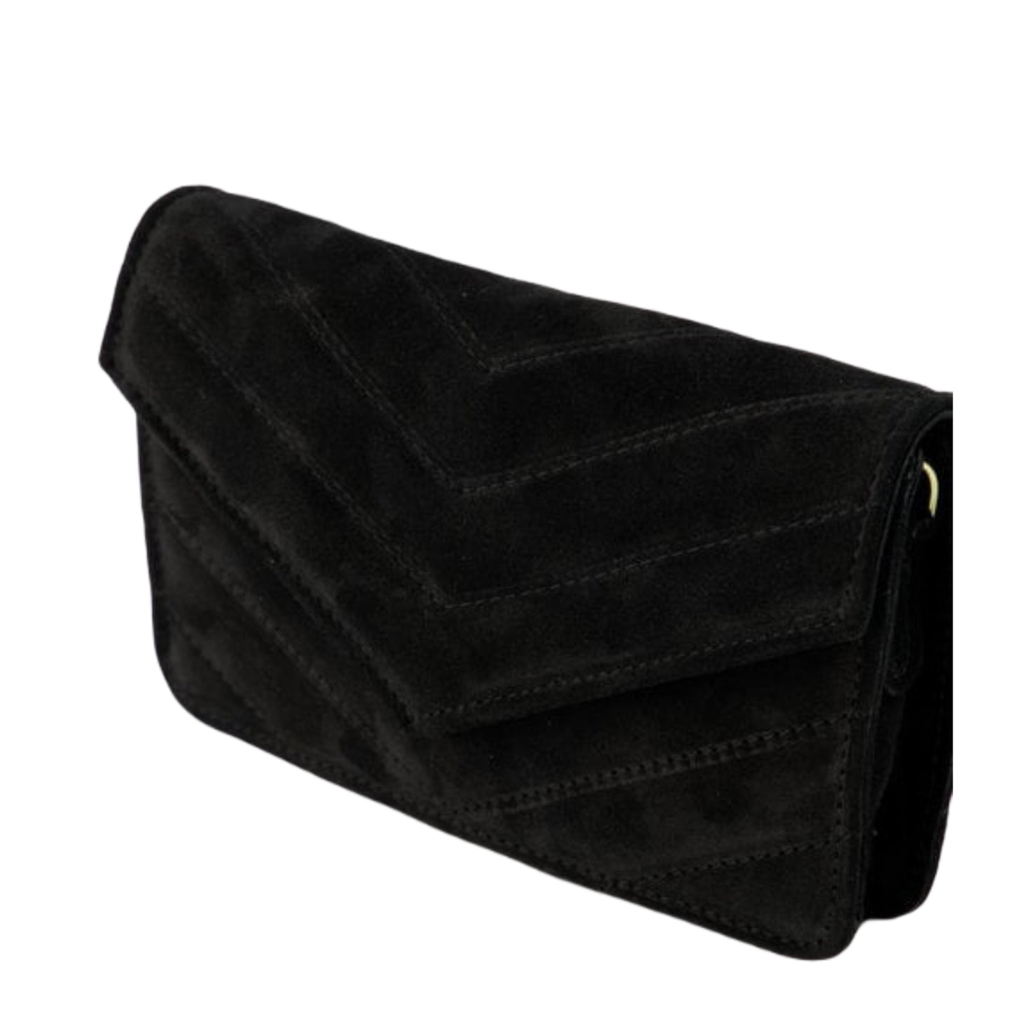 Tas Laurie Suede Zwart - Peet kleding