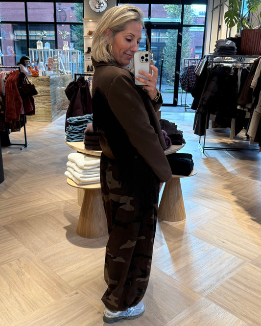 Blazer Jolie Franje Bruin