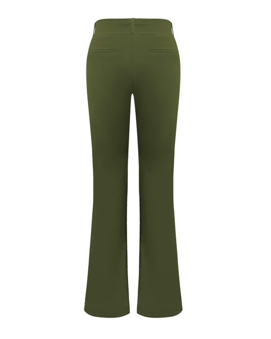 Triple Nine - Travel Broek Joy Olijfgroen - 3002 - Peet kleding