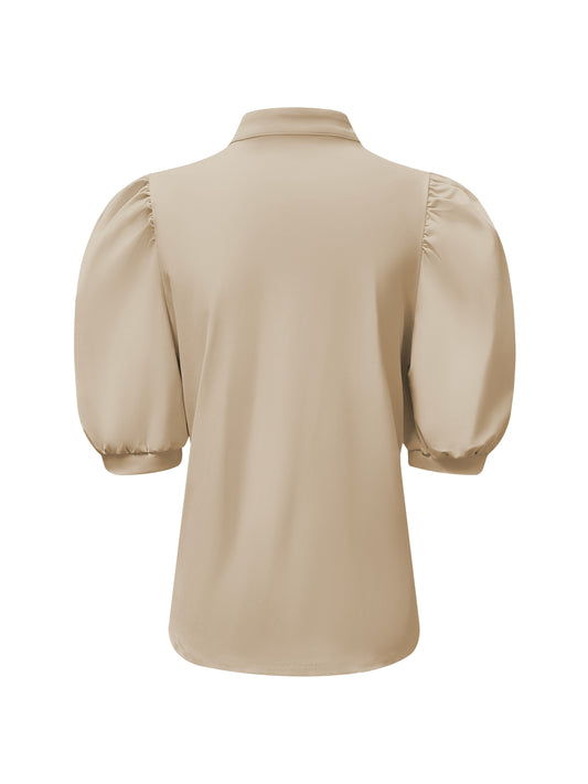 Triple Nine - Travel Blouse Emilie Beige - 5934 - Peet kleding