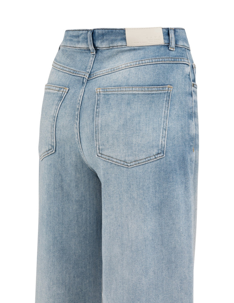 Yaya Barrel Jeans Lightblue - Peet kleding