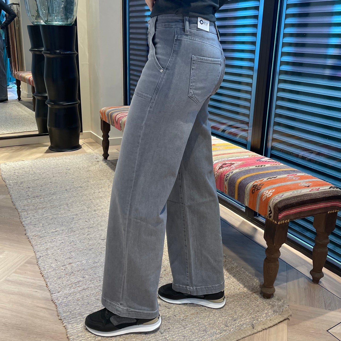 COJ Jeans Lulu Grey Vintage - Peet kleding