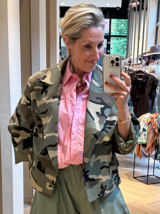 Ambika Blazer Koko Camouflage - Peet kleding