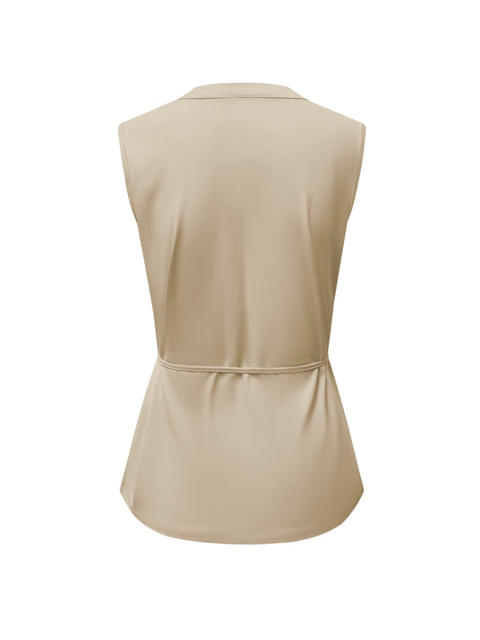 Triple Nine - Travel Blouse Isabelle Beige - 5938 - Peet kleding