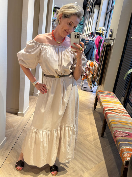 Jurk Roos Zand - Peet kleding