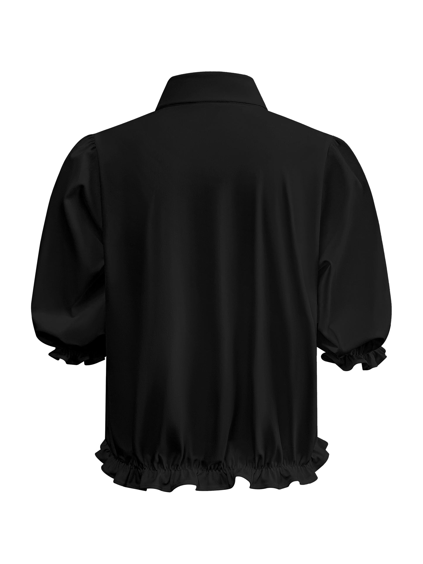 Triple Nine - Travel Blouse Dorée Zwart - 5941 - Peet kleding