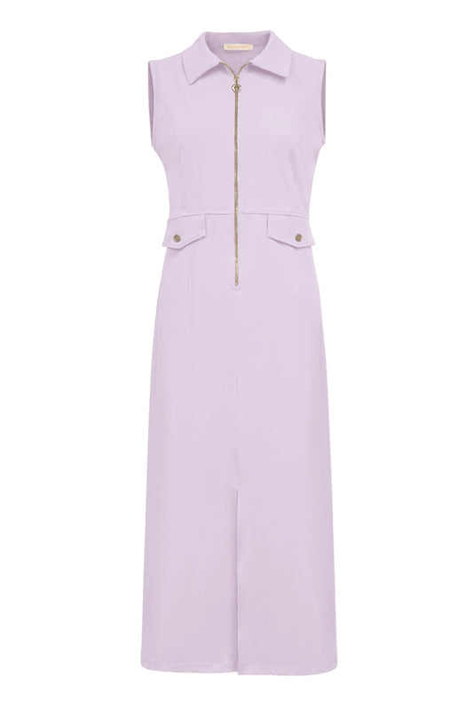 Triple Nine Travel Jurk Melina Lila - 51806 - Peet kleding