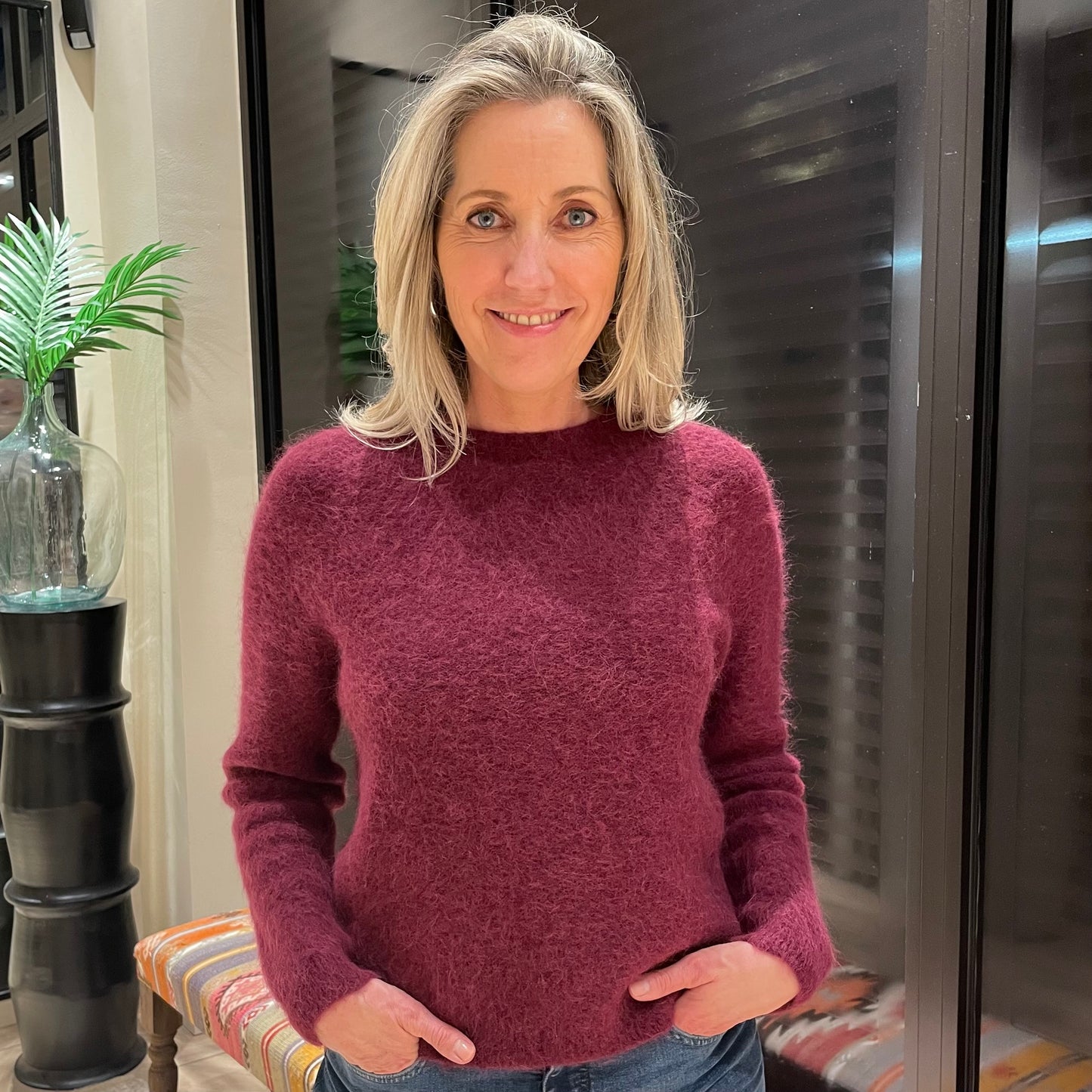 Trui Leny Plum - Peet kleding