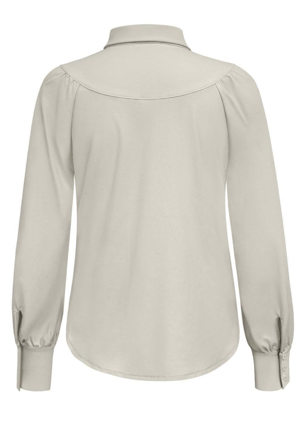 Travel Blouse Moon Beige - 5919 - Peet kleding