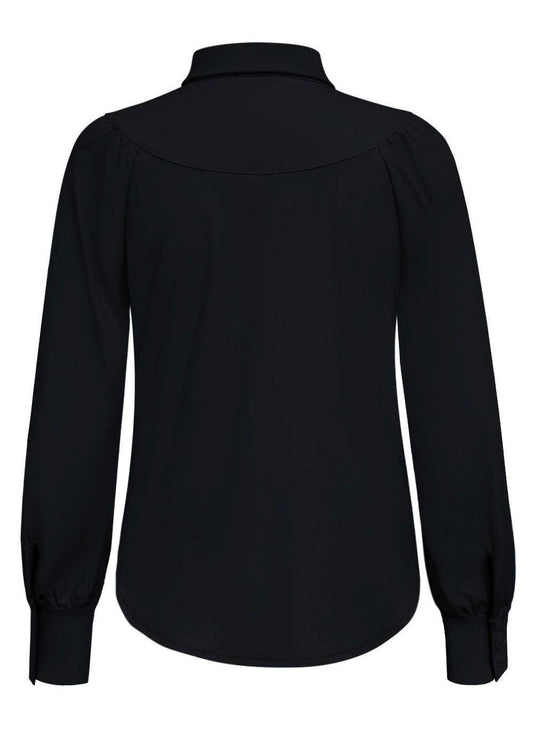Travel Blouse Moon Zwart - 5919 - Peet kleding