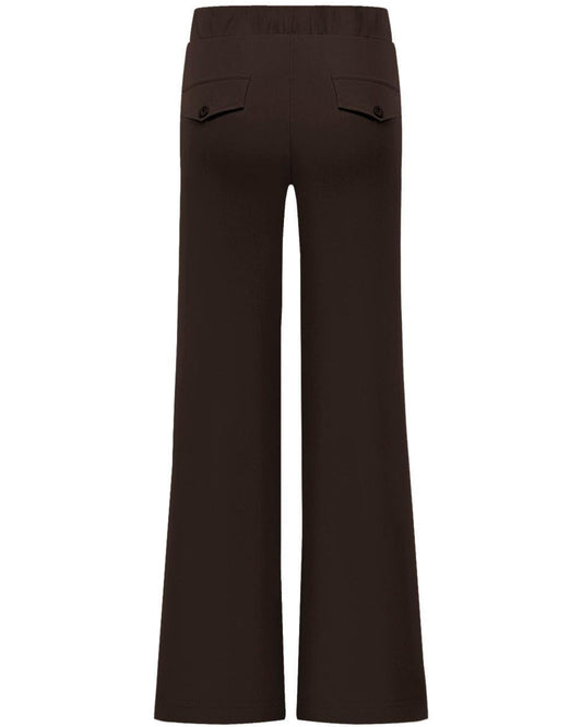 Triple Nine - Travel Broek Mirte Donkerbruin - 2701 - Peet kleding