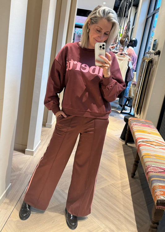 Zhrill Sweater Tera Bordeaux - Peet kleding