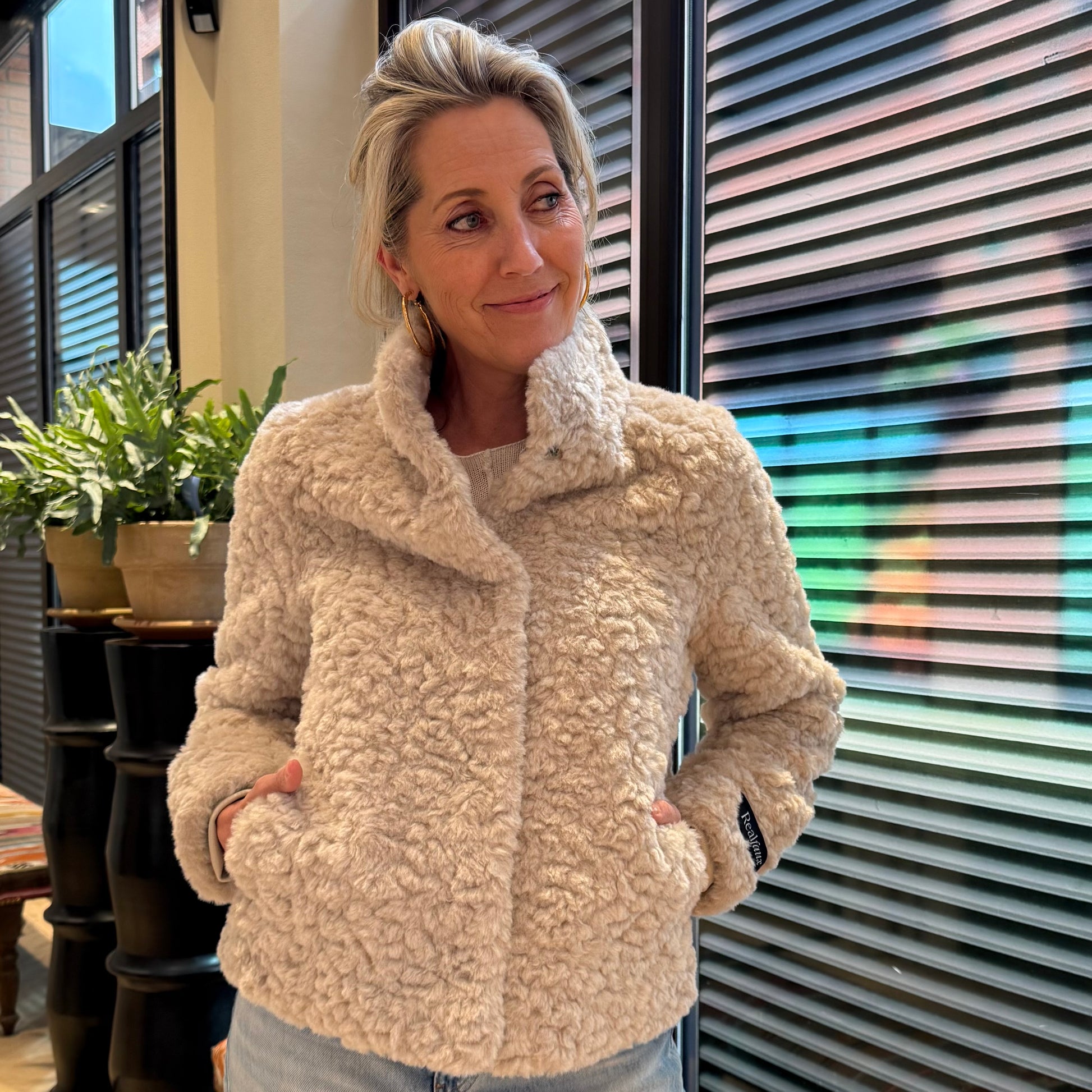 Rino & Pelle Jas Kion Beige - Peet kleding