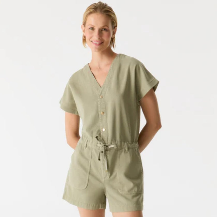 COJ Jumpsuit Tina Khaki - Peet kleding