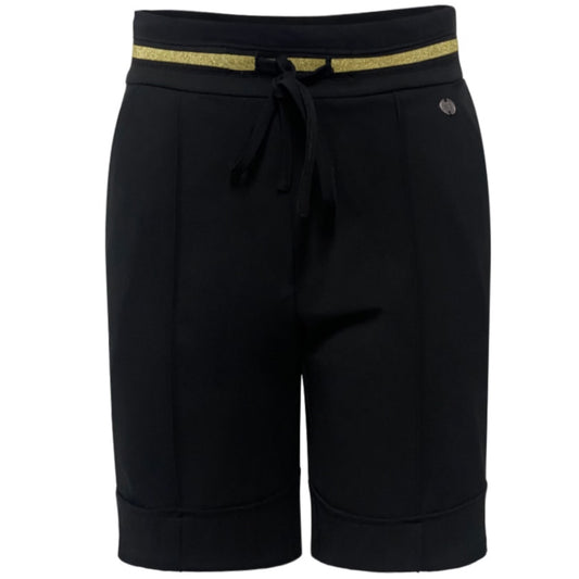 Triple Nine - Travel Korte Broek Goldie Zwart - 2504 - Peet kleding