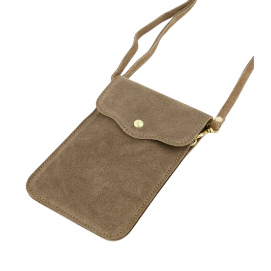 Tas Pona Suede Taupe - Peet kleding