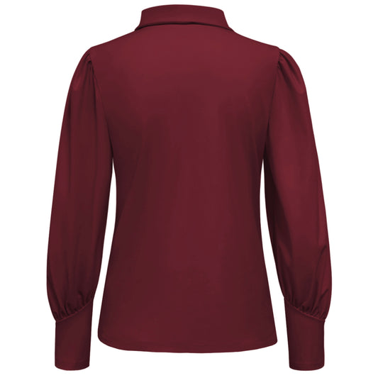 Triple Nine - Travel Top Lise Bordeaux - 6930 - Peet kleding