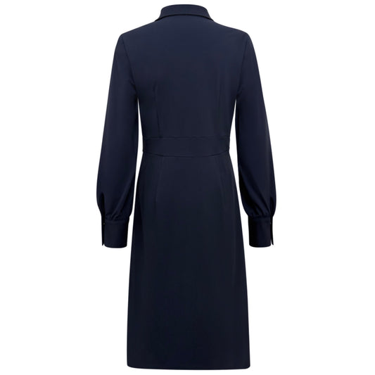 Triple Nine - Travel Jurk Melin Navy - 51810 - Peet kleding