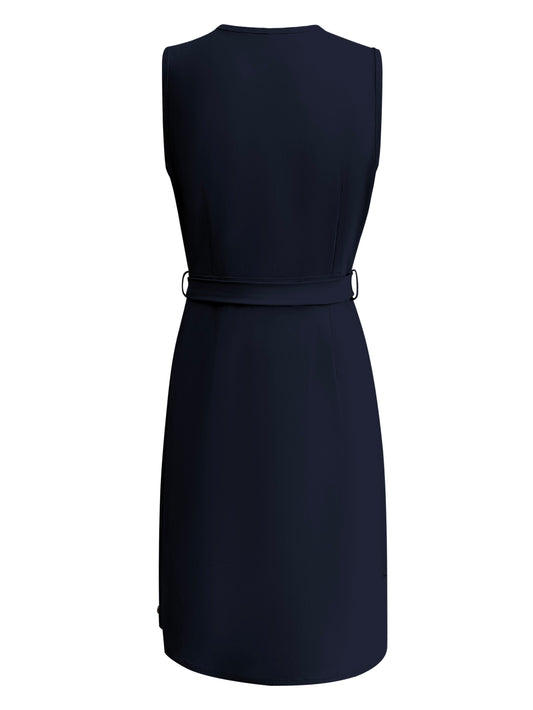 Triple Nine Travel Jurk Rosalie Navy - 51820 - Peet kleding
