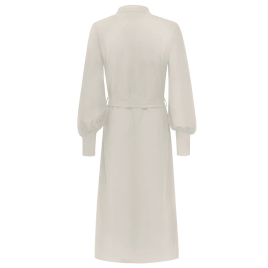 Triple Nine - Travel Jurk Nena Beige - 51813 - Peet kleding