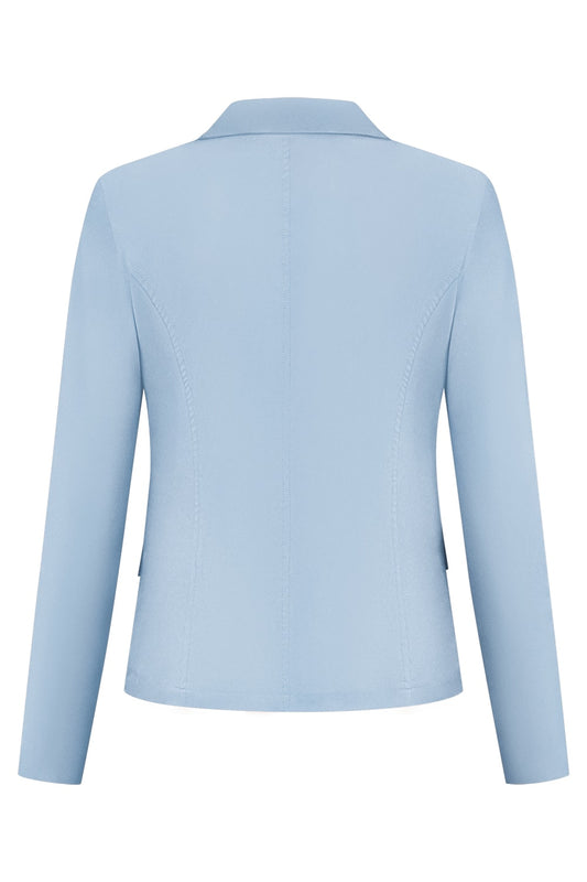 Triple Nine - Travel Blazer Francis Lichtblauw - 3101 - Peet kleding