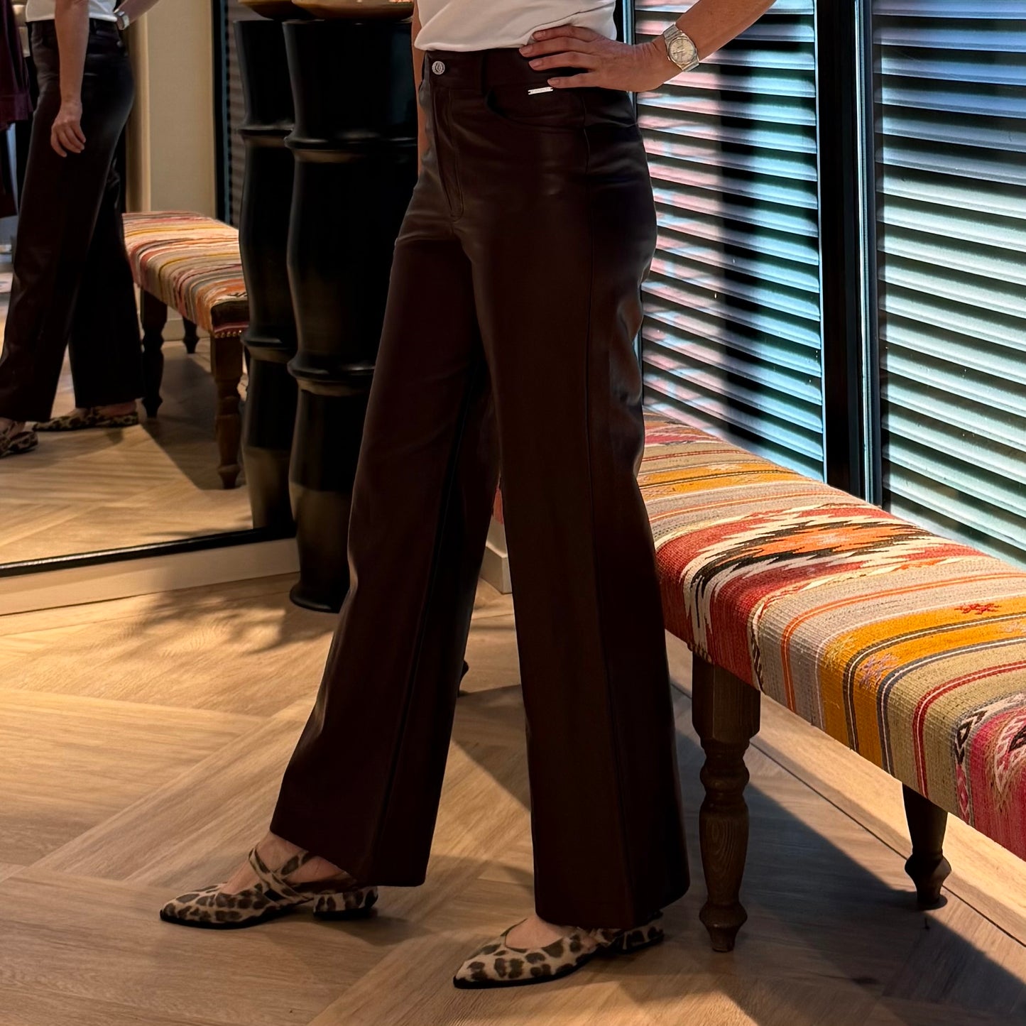 Rino & Pelle Corian Pants Chocolate Bean - Peet kleding