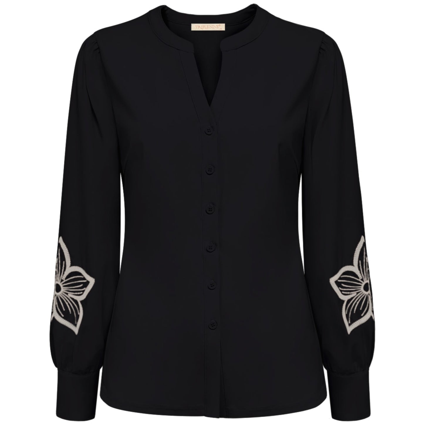 Triple Nine - Travel Blouse Jolie Zwart - 5924