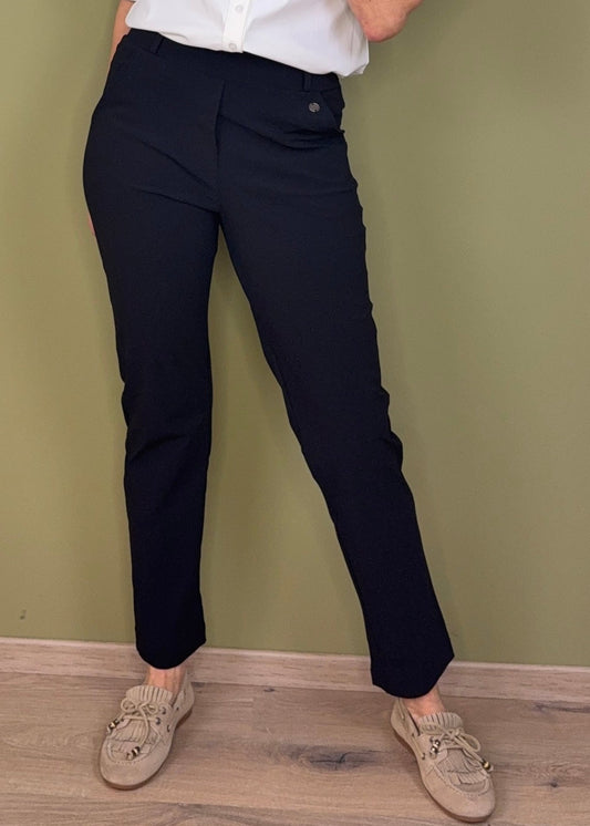 Triple Nine Travel Broek Vera Zwart - 2601 - Peet kleding
