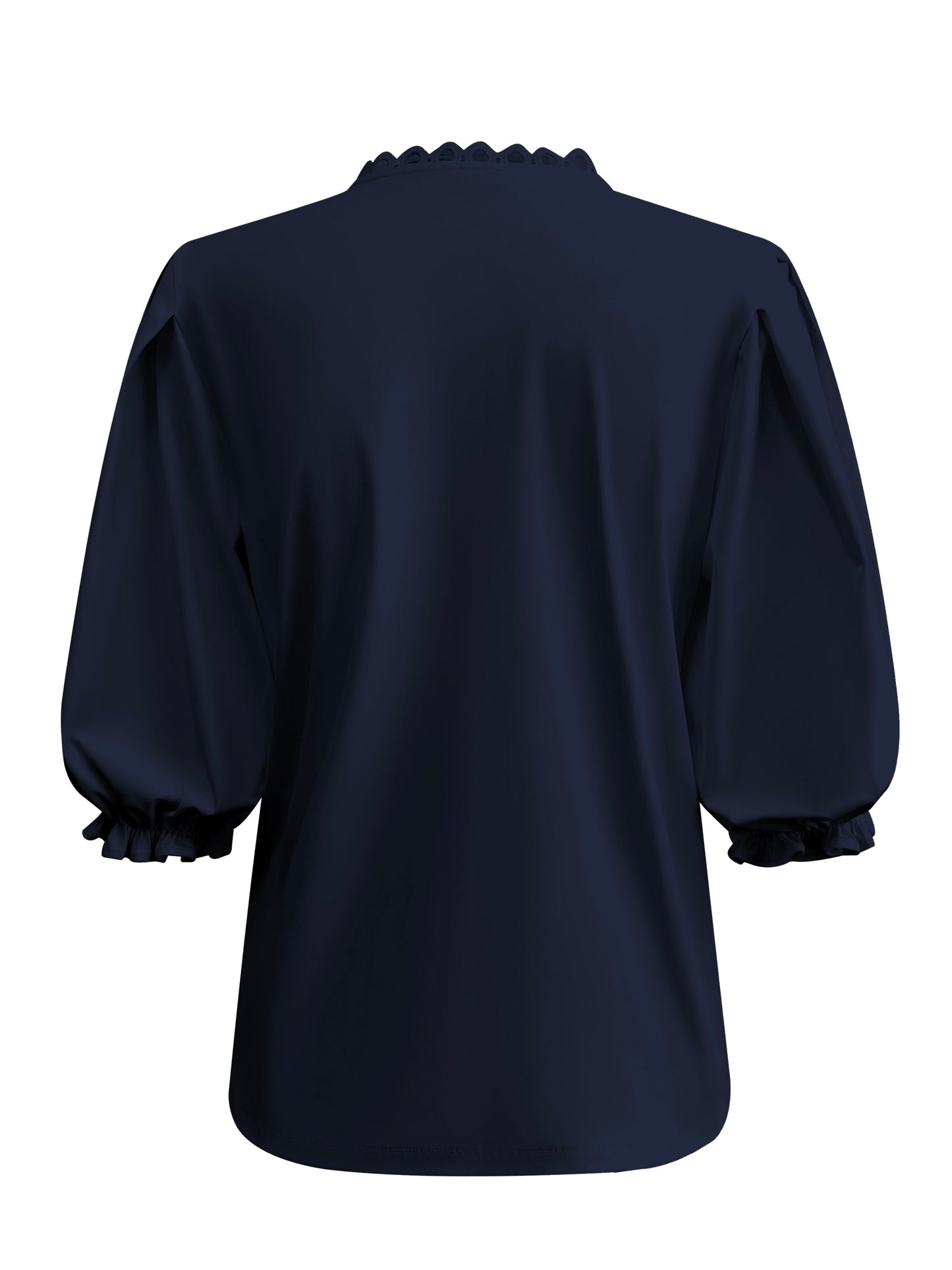 Triple Nine Travel blouse Juliette Navy - 5935 - Peet kleding