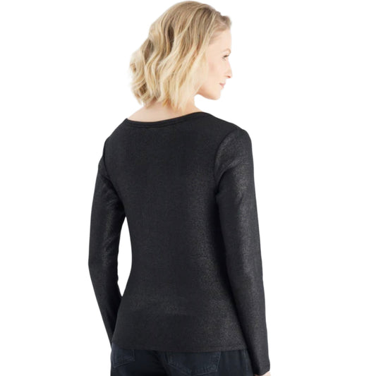 COJ Tee Dora Zwart Glans - Peet kleding