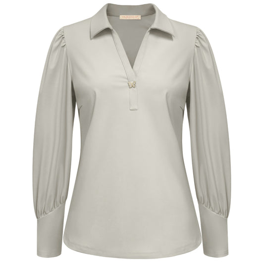Triple Nine - Travel Top Lise Beige - 6930 - Peet kleding