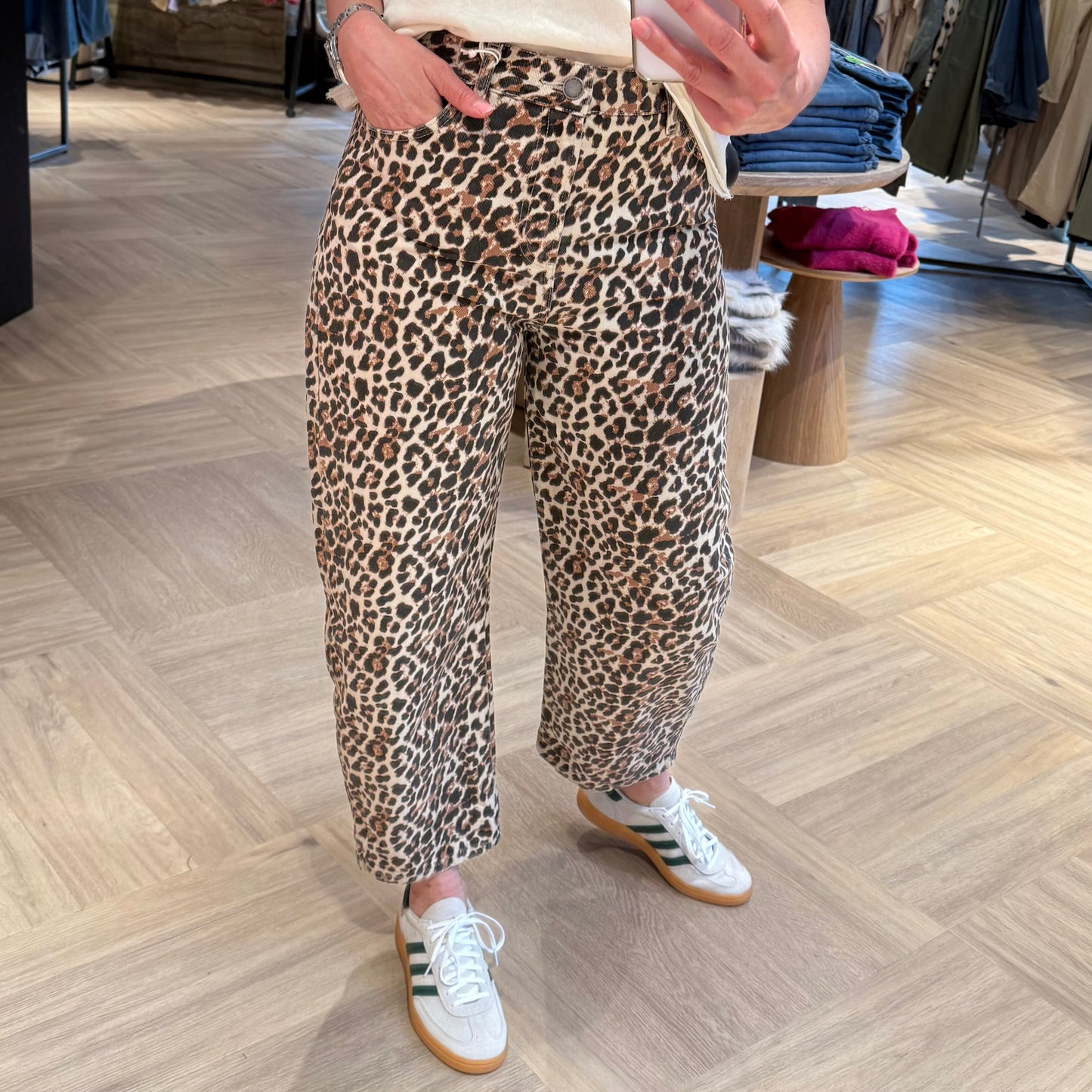 Zhrill Broek Iza Luipaard - Peet kleding