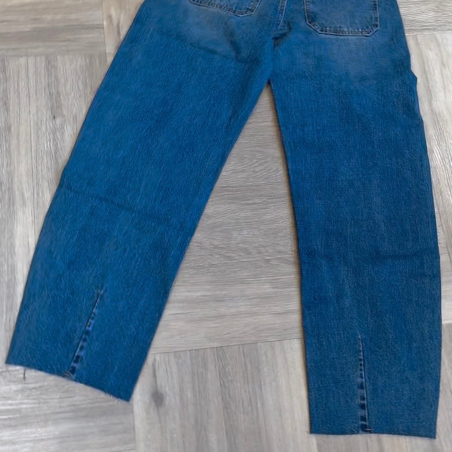 With Black Peyton Barrel Jeans - Peet kleding