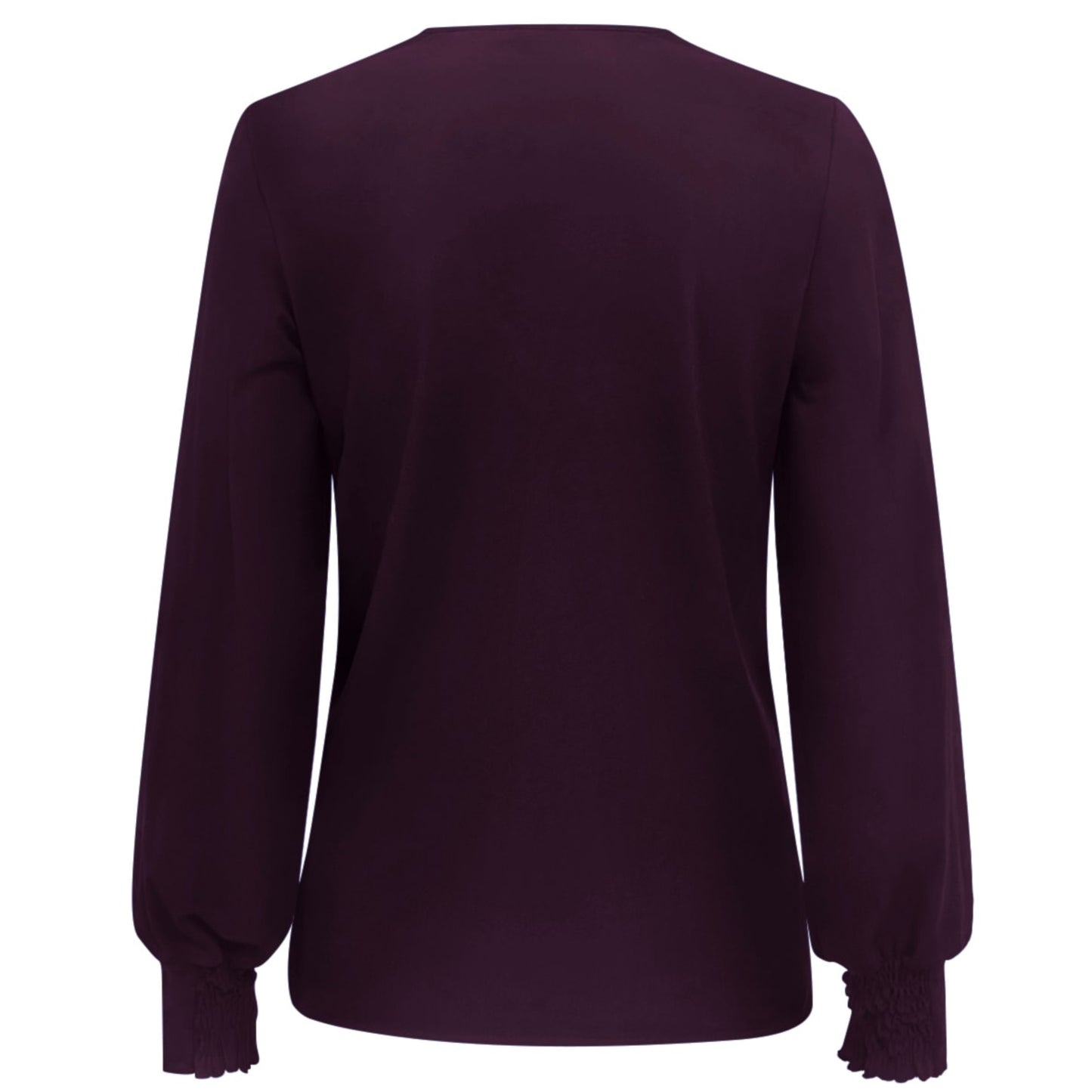 Triple Nine - Travel Top Laura Aubergine - 6933 - Peet kleding